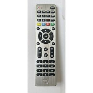 Genuine GE Universal Remote Control AUX TV DVD CBL-‎  Battery Cover Missing